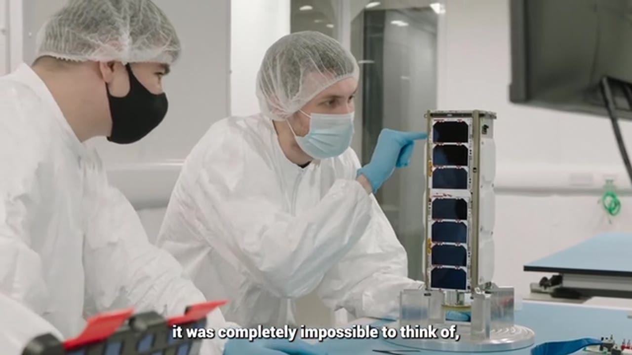Still from Spire's Technology Difference Part 2 - Spire's Satellites Are Software Defined